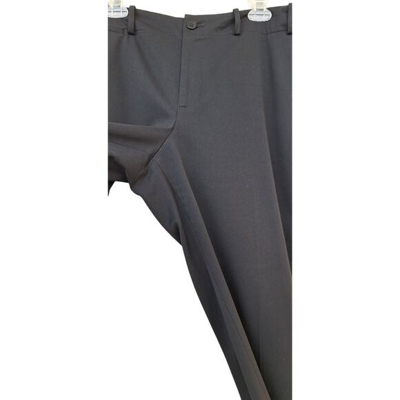 Lauren Ralph Lauren Sanderson Dress Pants Trousers Black Size 14 Straight Leg - Picture 7 of 9